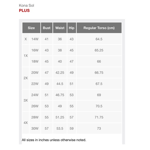 14W 18W Kona Sol Pink Floral One Piece Swimsuit Plus Size - Picture 2 of 3